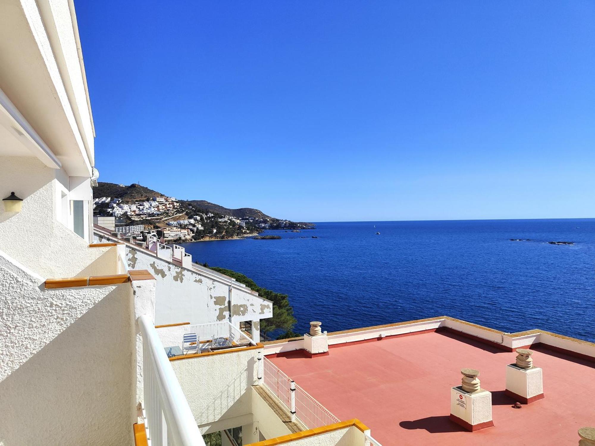 Ferienwohnung Global Immo 2071 Mediterraneo A 2-6 Roses Exterior foto